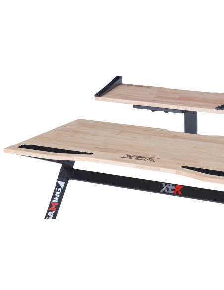Mesa Gamer Xtr Pro 120 X 60 Cm Roble Nordish / Negro