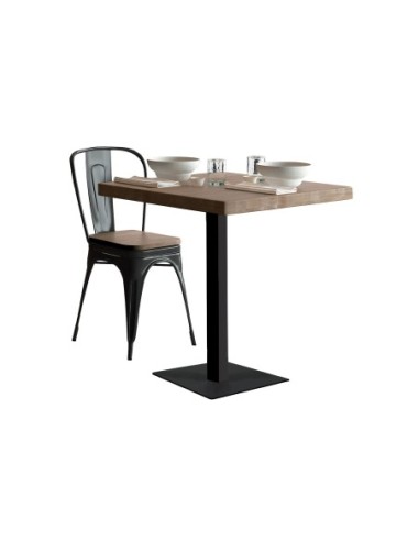 Mesa Moss 60 X 60 Cm  Roble American...