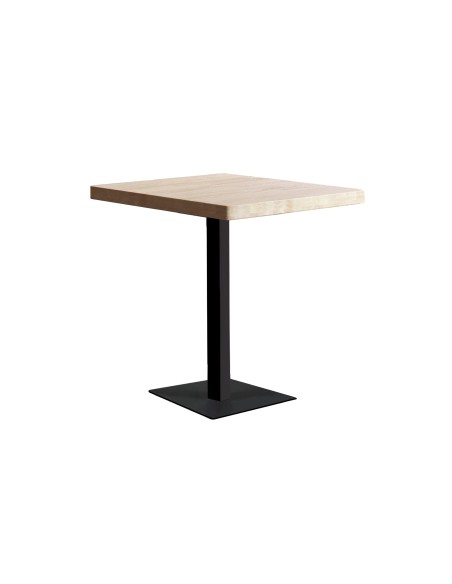 Mesa Moss 60 X 60 Cm  Roble Nordish / Negro