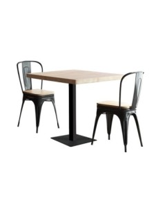Mesa Moss 70 X 70 Cm  Roble... 2
