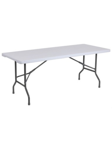 Mesa Plegable Eventos 183 X 74 Cm Blanco