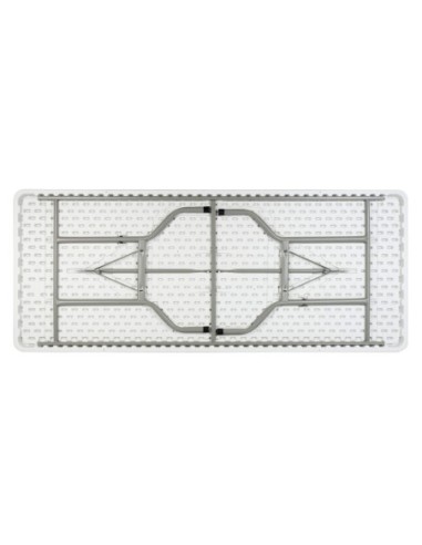 Mesa Plegable Eventos 200 X 90 Cm Blanco