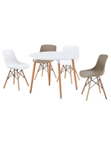 Mesa Redonda Fija Nordika 100 Cm...