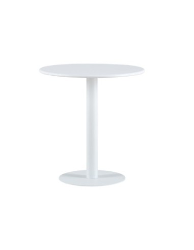 Mesa Redonda Gelato 70 Cm Blanco