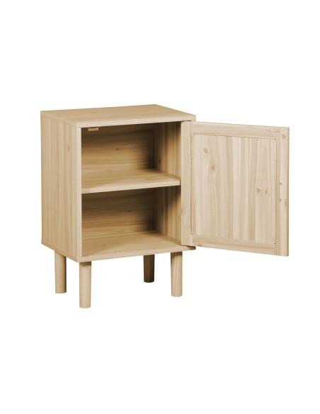 Mesilla DéCor 40 X 30 Cm Pino / Rattan