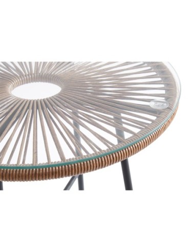 Mesita Acapulco 50 Cm Marron