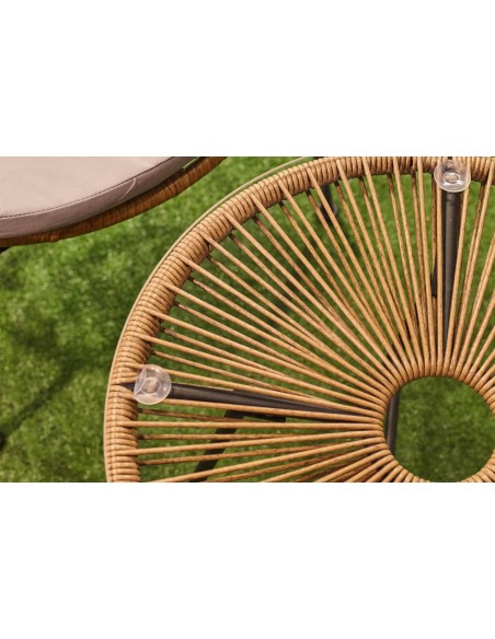 Mesita Acapulco 50 Cm Marron