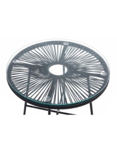 Mesita Acapulco 50 Cm Negro 2