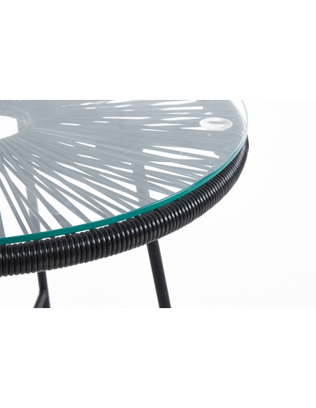 Mesita Acapulco 50 Cm Negro