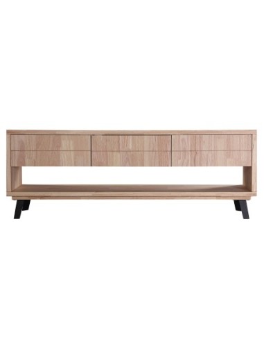Mueble Tv Berg 180 X 40 Cm Roble...
