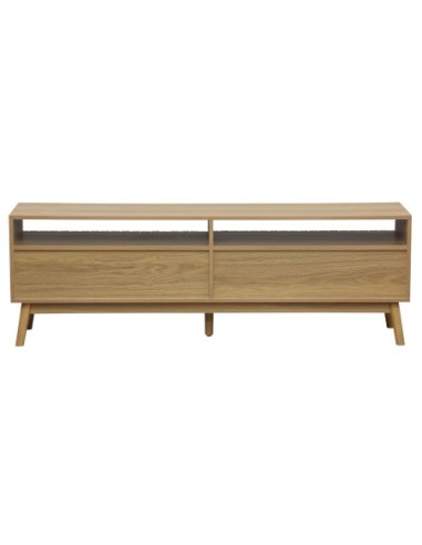 Mueble Tv Trend 150 X 40 Cm Chapa Fresno