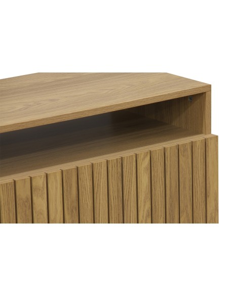 Mueble Tv Trend 150 X 40 Cm Chapa Fresno