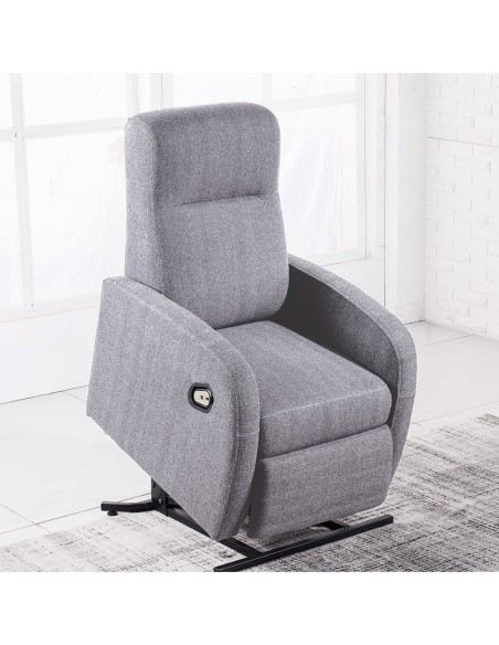 Relax Elevador Modelo Trade Tejido Bali Gris Pearl