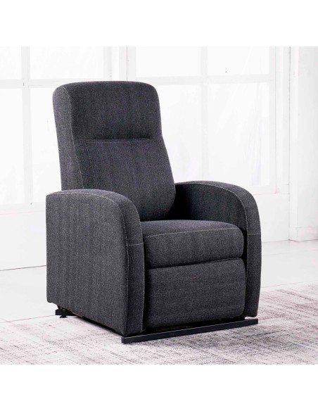 Relax Trade Levantapersonas Tejido Bali Gris Marengo Jaspeado