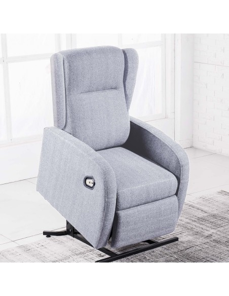 Relax Trade Orejero Elevador Tejido Bali Gris Pearl