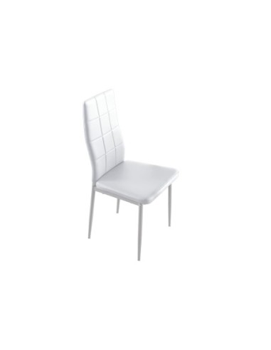 Silla Comedor Laia SíMil Piel Blanco