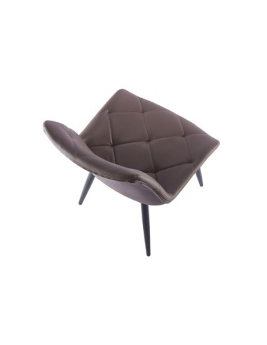 Silla Comedor Marlene Simil Piel Topo...