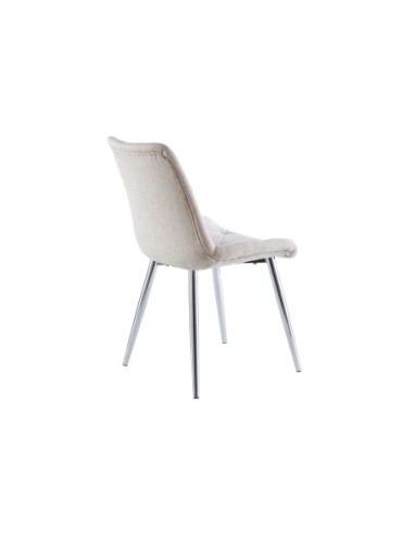 Silla Comedor Marlene Tejido Beige /...