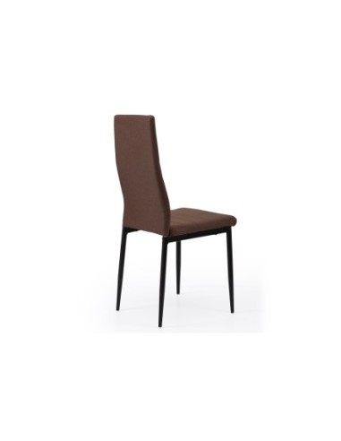 Silla Comedor Modelo Niza Tex Chocolate