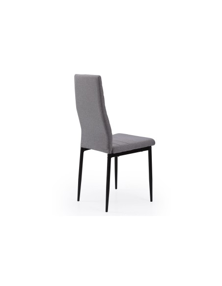 Silla Comedor Modelo Niza Tex Gris