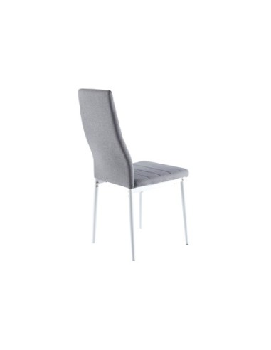 Silla Comedor Modelo Niza Tex Gris...
