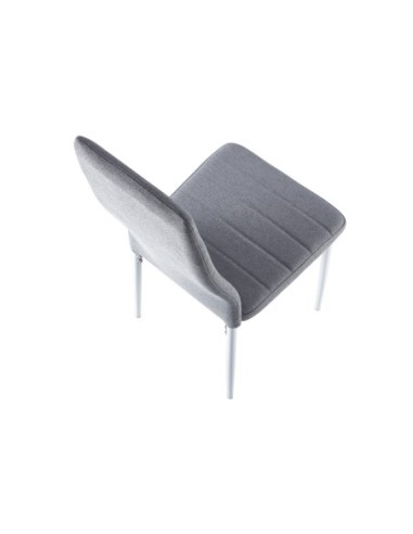 Silla Comedor Modelo Niza Tex Gris...