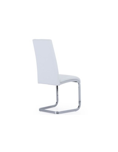 Silla Comedor Smile SíMil Piel Blanco