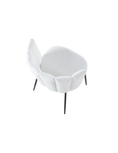 Silla Comedor Tulip Crochet Nieve