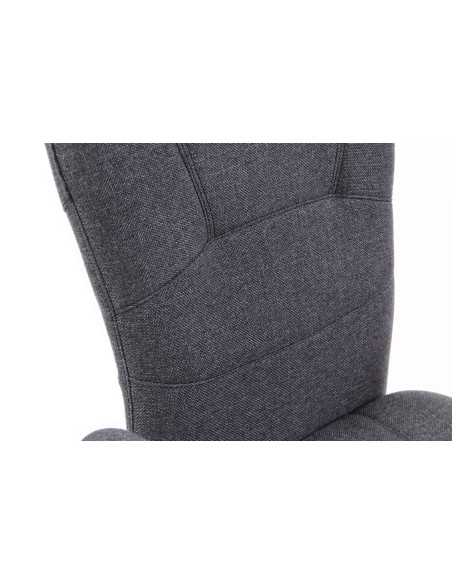 Silla De Despacho Modelo Maggie Tejido Gris
