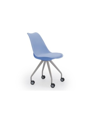 Silla Estudio Rania Azul Claro