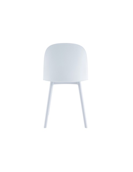 Silla Happy Blanco / Cuir