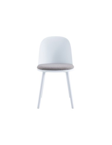 Silla Happy Blanco / Tex Gris