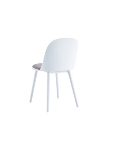 Silla Happy Blanco / Tex Gris