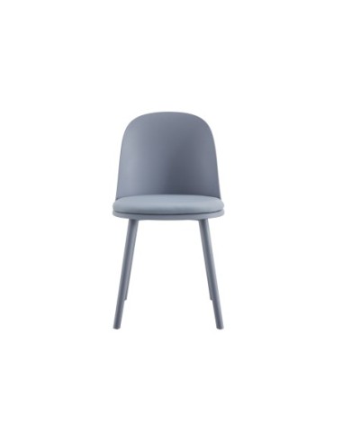 Silla Happy Gris / Cuir