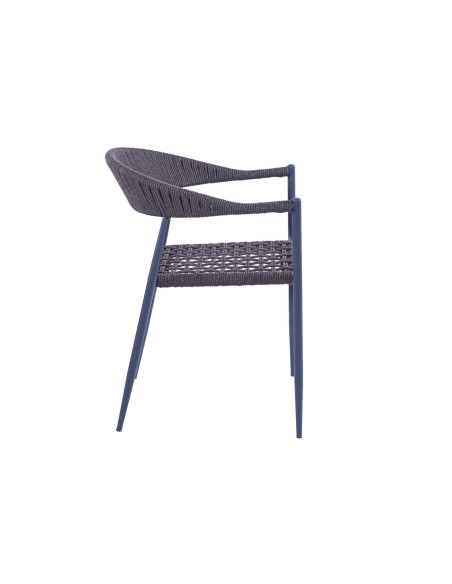 Silla Senda Grafito / Cuerda