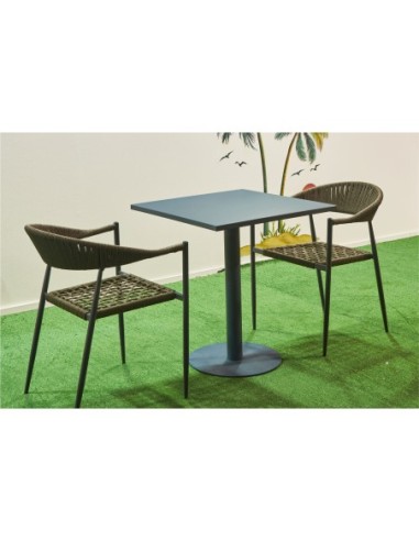 Silla Senda Grafito / Cuerda