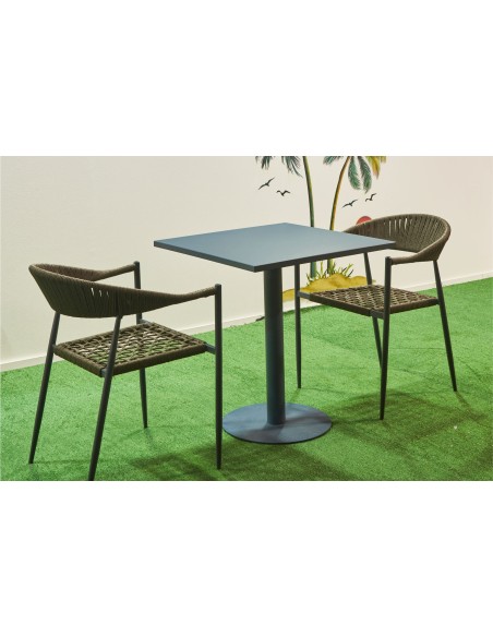 Silla Senda Grafito / Cuerda