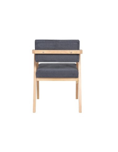 Silla Udine Gris / Madera Color Natural