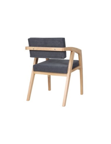 Silla Udine Gris / Madera Color Natural