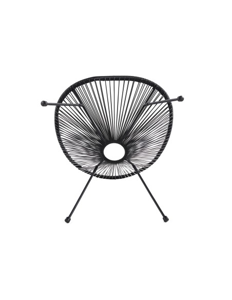 Sillón Acapulco Negro D - 80 Cm