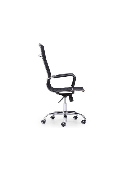 Sillón Giratorio Letter SíMil Piel Negro