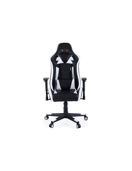 Sillón Giratorio Y Reclinable Gamer Neo Pro Negro / Blanco