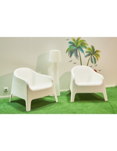 Sillón Jardín Pool Pp Blanco