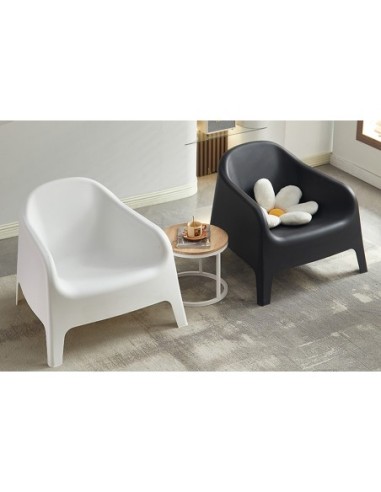 Sillón Jardín Pool Pp Negro