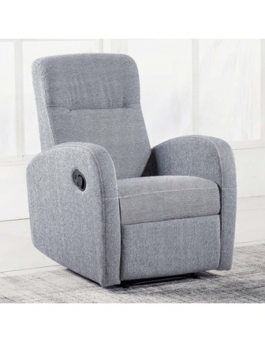 Sillón Relax Automatico Modelo Home Gris Pearl