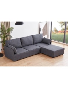 Sofa Modular Con Brazos Mou...