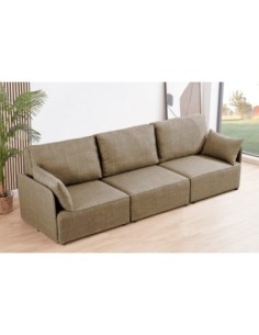 Sofa Modular Con Brazos Mou...