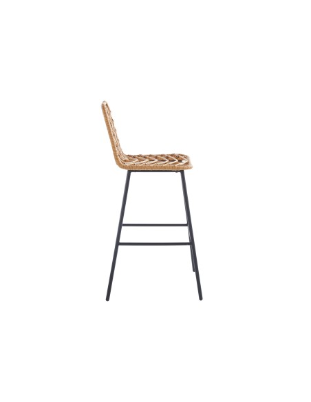 Taburete Alto Java Rattan Sintetico Pe