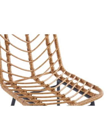 Taburete Alto Java Rattan Sintetico Pe Taburete Alto Java Rattan Sintetico Pe