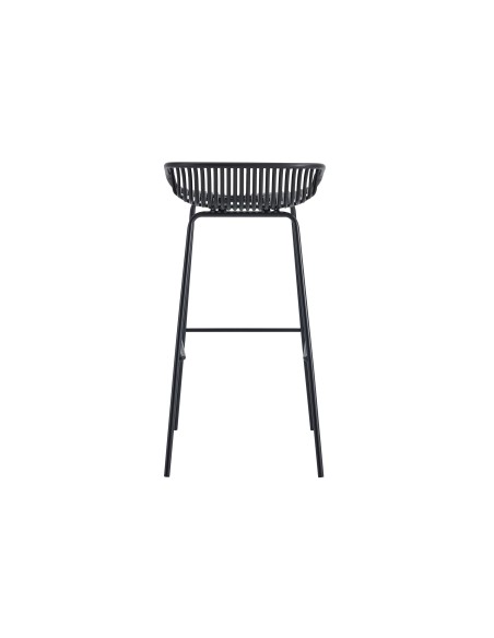 Taburete Alto Shell Negro